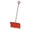 Emsco Group 21in Poly Pusher Snow Shovel, Wooden Handle 1201-1 - alternate 1